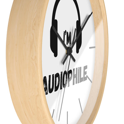 I'm Audiophile Themed Wall Clock