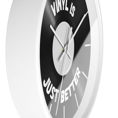 Vinyl Is Just Better Wall Clock