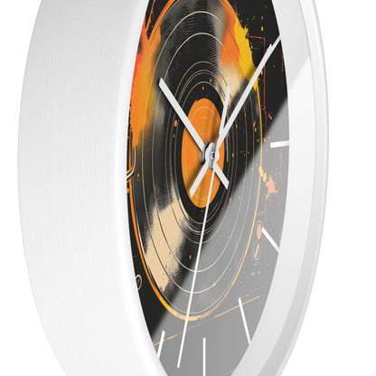 Vinyl Themed Wall Clock V1