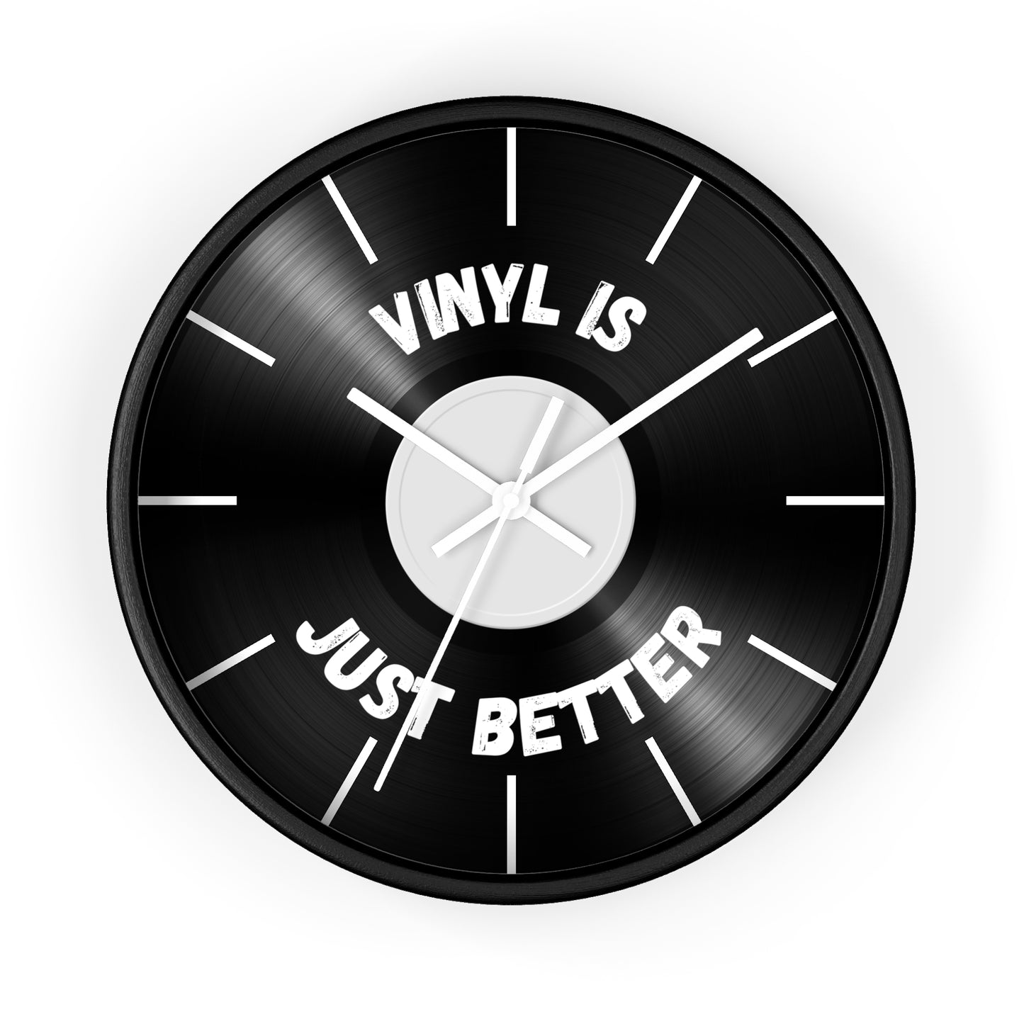 Vinyl Is Just Better Wall Clock