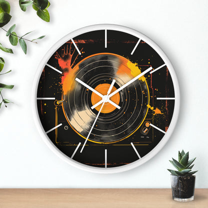 Vinyl Themed Wall Clock V1