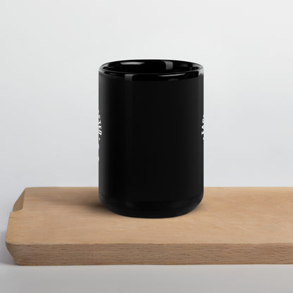 Easily Distracted By Music - Black Glossy Mug