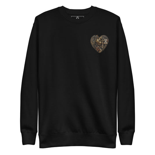 Musical Heart V5 - Unisex Premium Sweatshirt