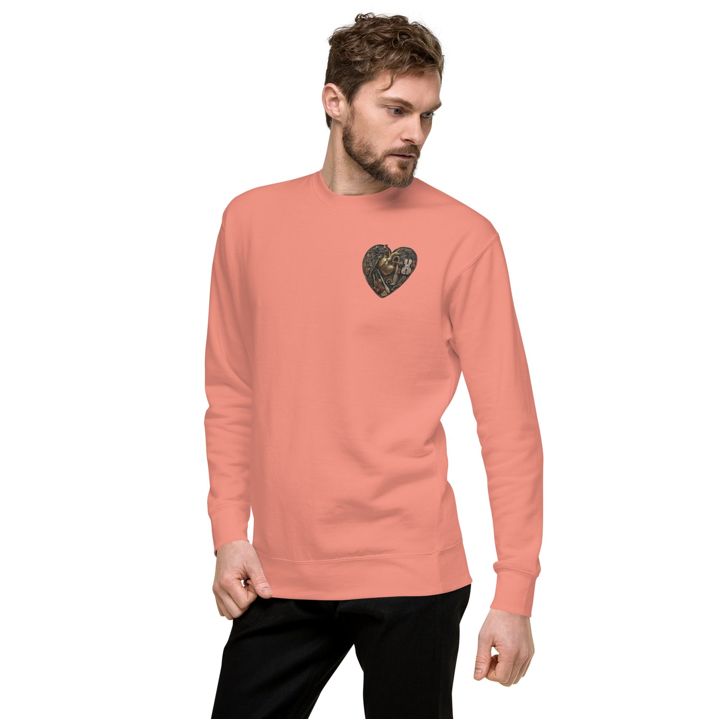 Musical Heart V5 - Unisex Premium Sweatshirt