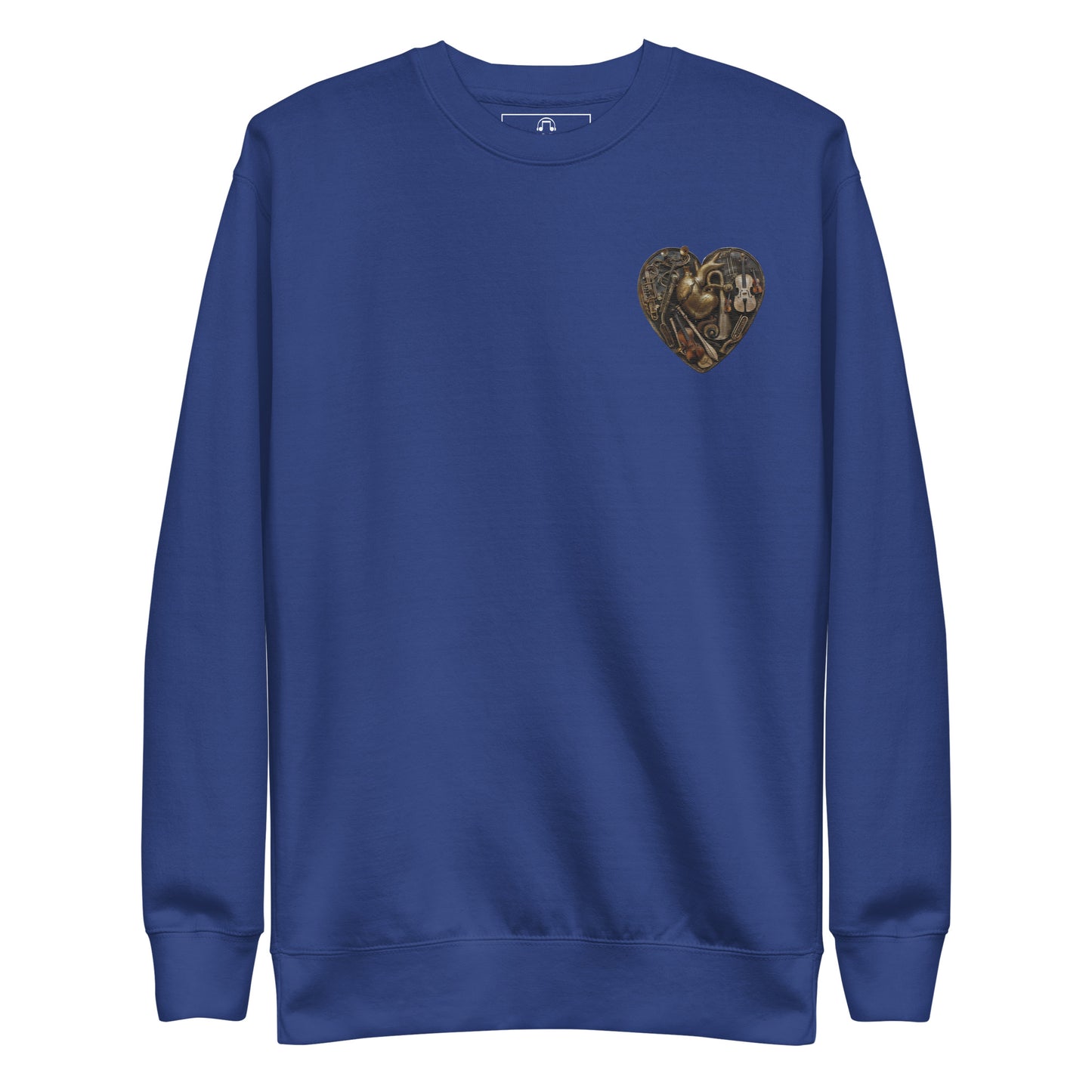 Musical Heart V5 - Unisex Premium Sweatshirt