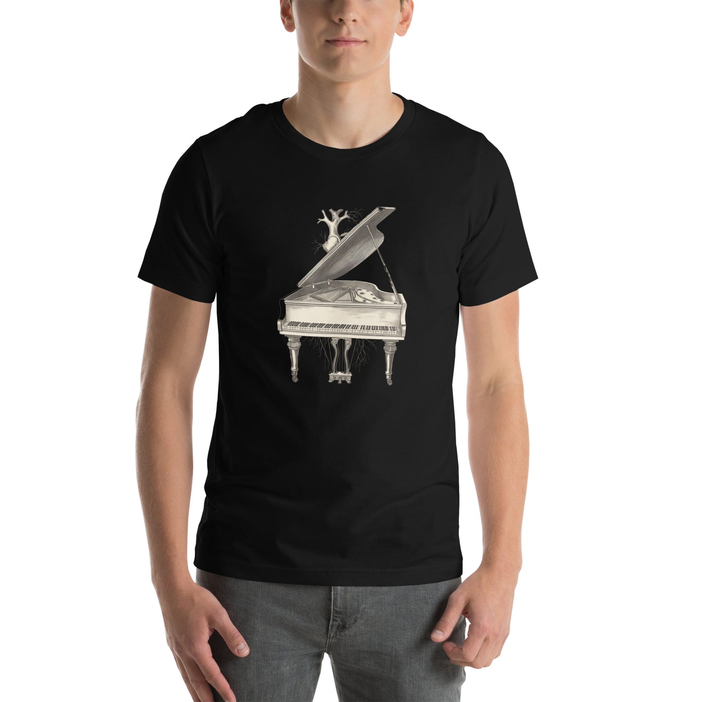 Heart and Piano T-shirt