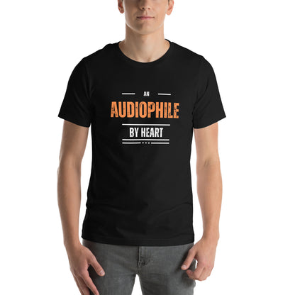 An audiophile by heart - Unisex t-shirt