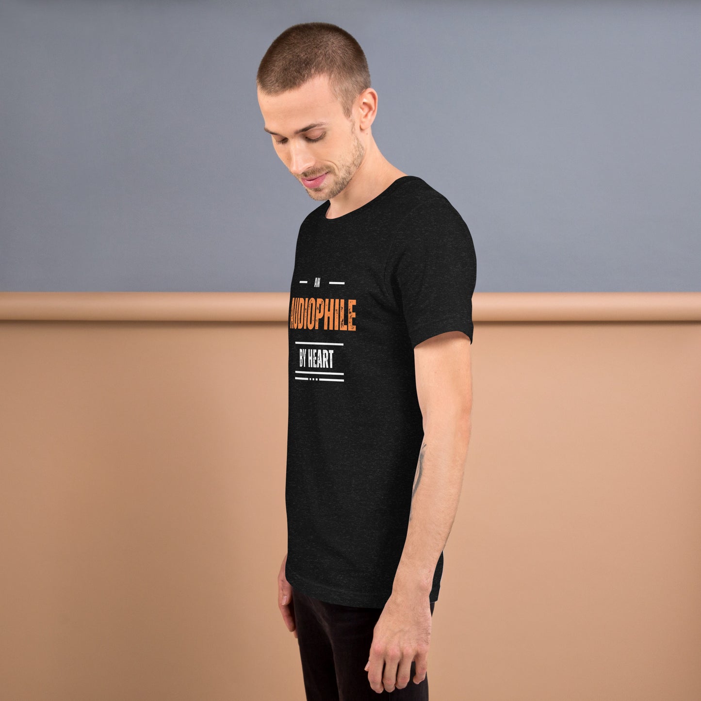 An audiophile by heart - Unisex t-shirt