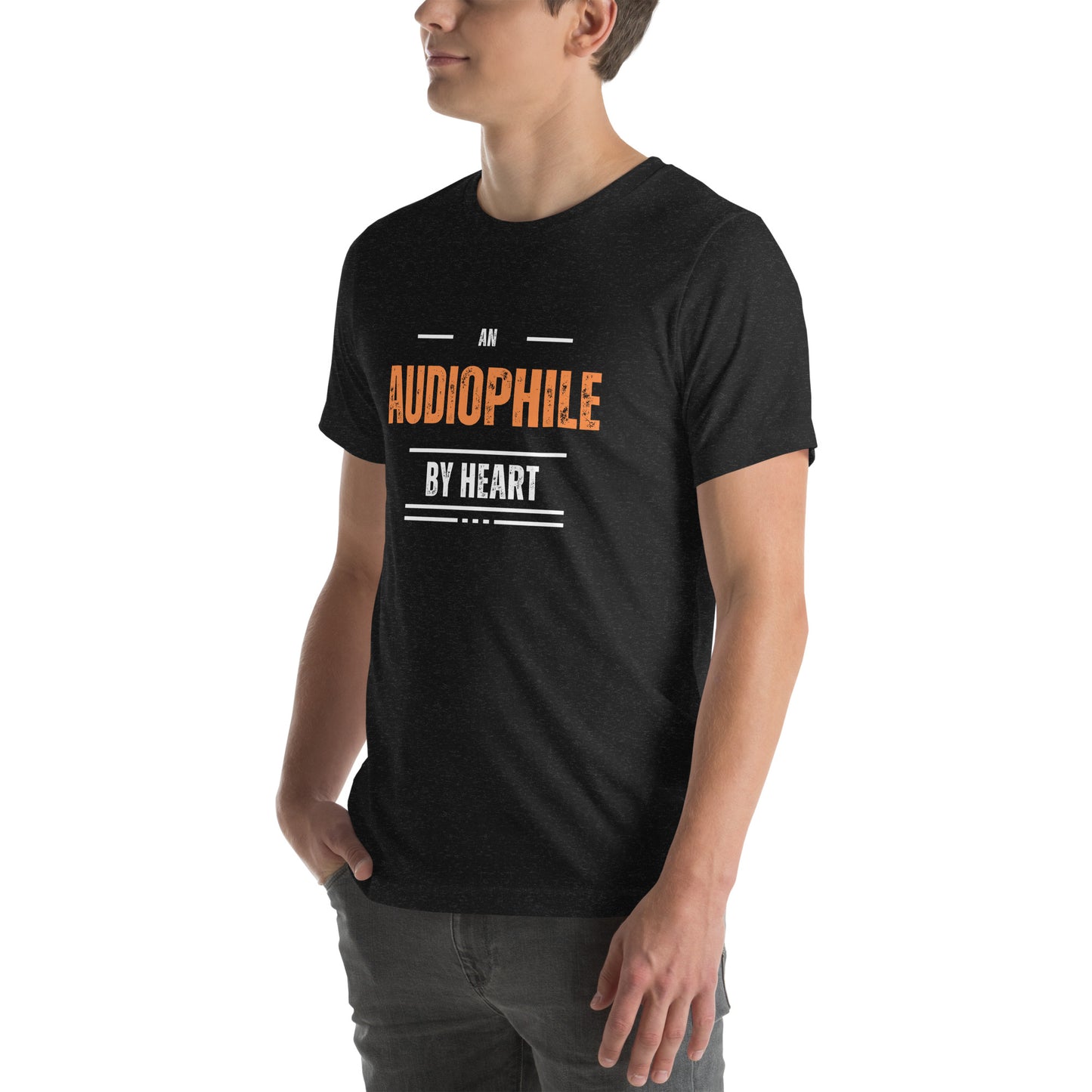 An audiophile by heart - Unisex t-shirt