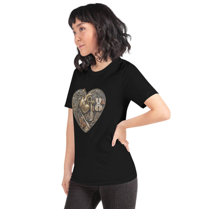 Musical heart v5 - Unisex t-shirt