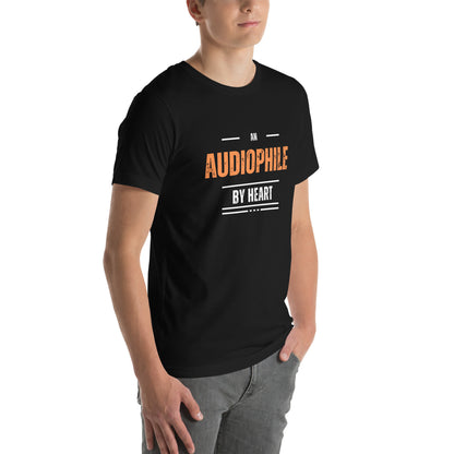 An audiophile by heart - Unisex t-shirt