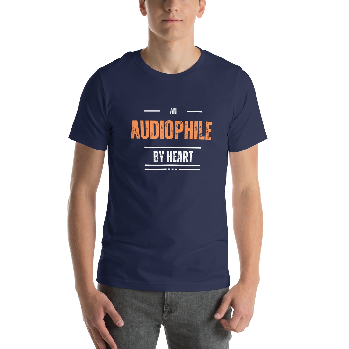 An audiophile by heart - Unisex t-shirt