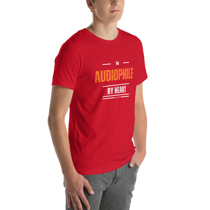 An audiophile by heart - Unisex t-shirt