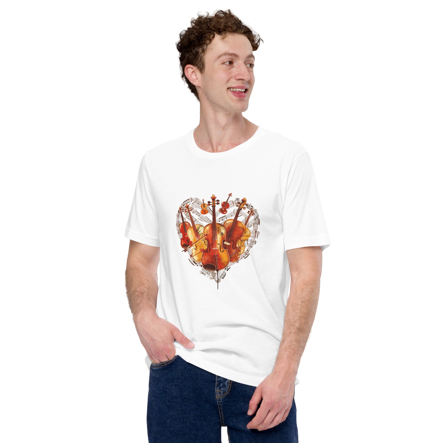 Musical Heart High Quality T-Shirt