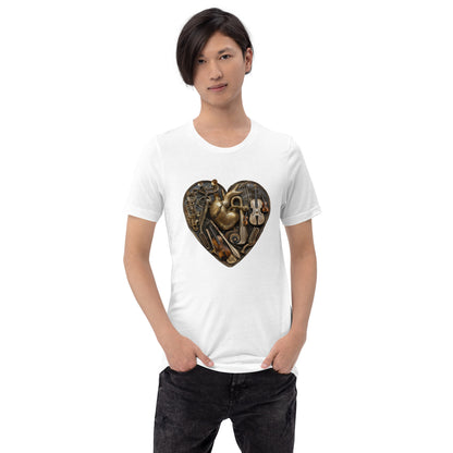 Musical heart v5 - Unisex t-shirt